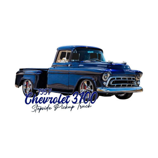 1957 Chevrolet 3100 Stepside Pickup Truck by Gestalt Imagery