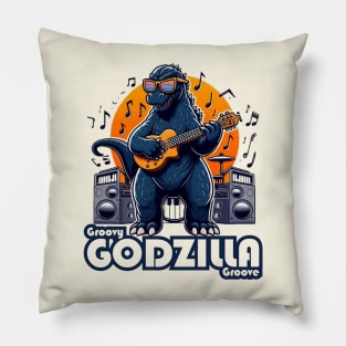 groovy groove Pillow