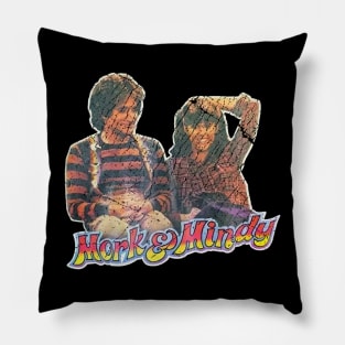 Vintage Mork & Mindy 1978 Pillow