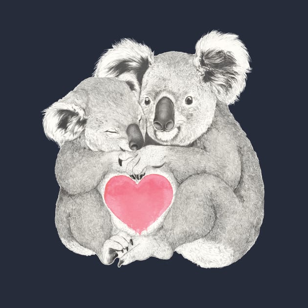 Koalas Love Hugs by LauraGraves