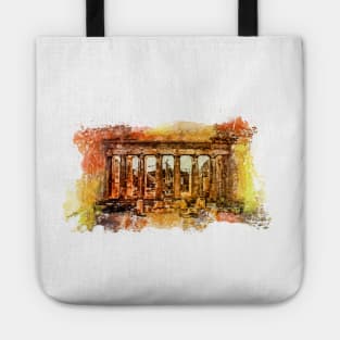 Athens city art #athens Tote