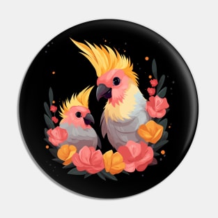 Cockatiel Mothers Day Pin
