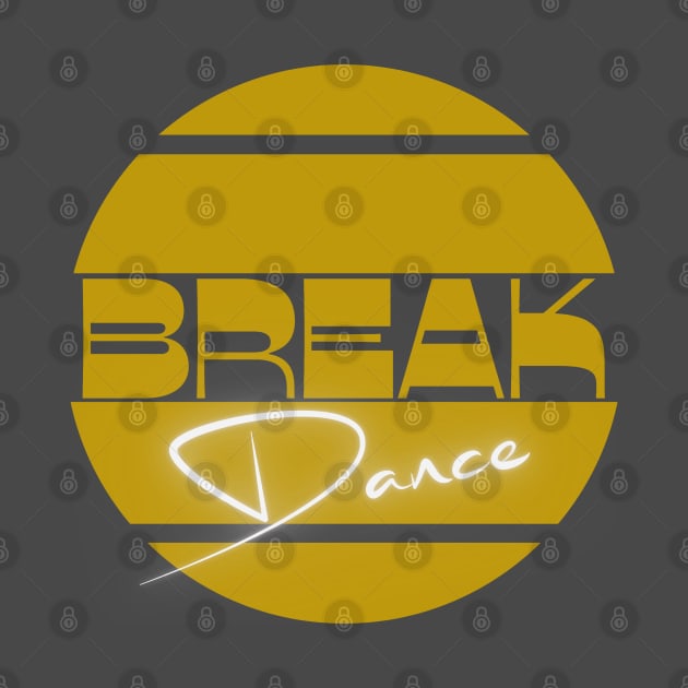 Breakdance in ochre yellow by Bailamor