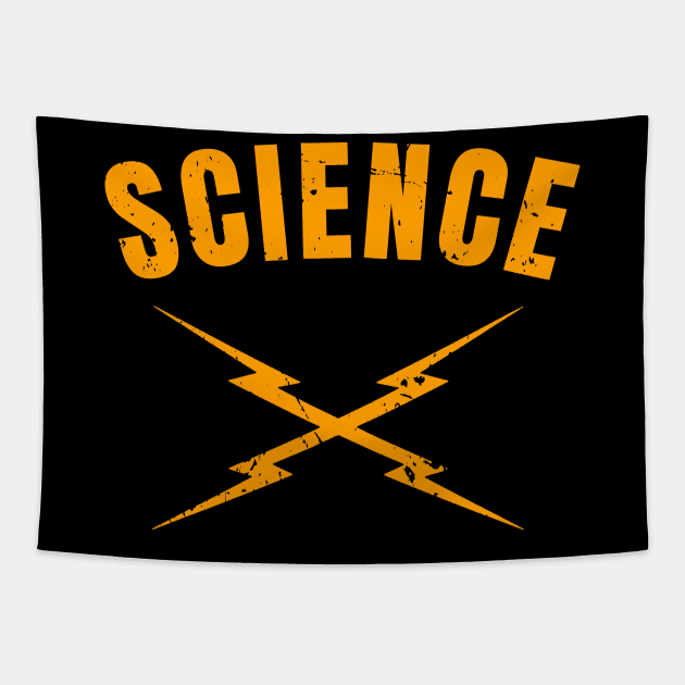 Science Lightning Bolts Tapestry by Oolong