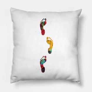 Footprint Pillow