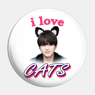 i love cats aka yoongi suga agustd Pin