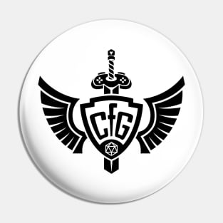 CfG Black Logo Icon Pin