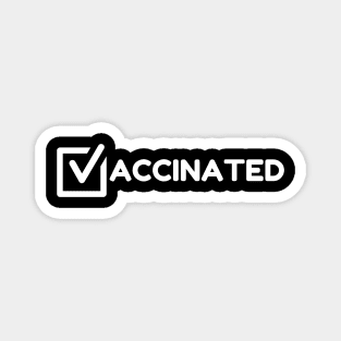 Check Mark - Vaccinated Magnet