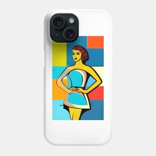 Pop Art Pin Up Girl Phone Case