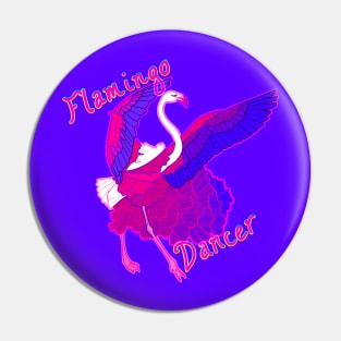 flamingo dancer Pin