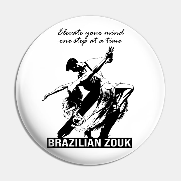 Brazilian Zouk Pin by CraftyDesign66