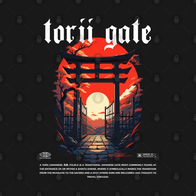 Torii Gate Streetwear by DeathAnarchy