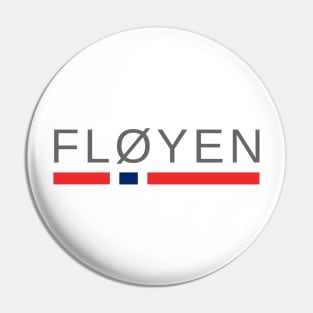 Fløyen Bergen Norway Pin