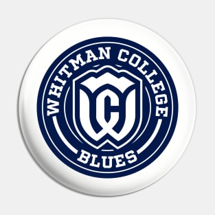 Blues - Whitman College Circle Pin