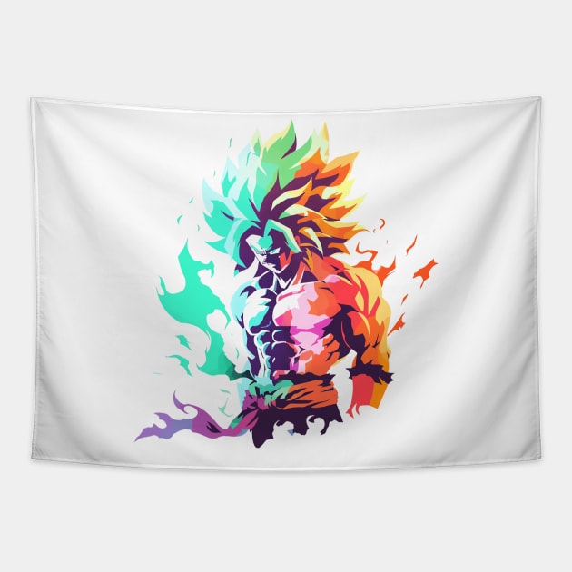 broly Tapestry by skatermoment