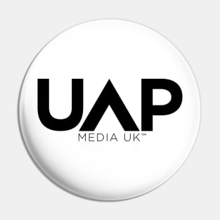 UAP Media UK Logo (Black) Pin