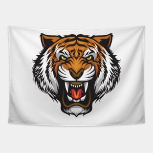 Tiger Rage Tapestry