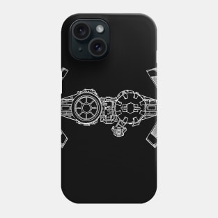 Toy Spaceship Vintage Patent Drawing Phone Case