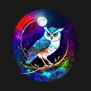 Celestial Guardian Owl T-Shirt