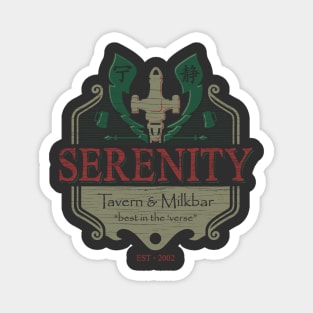 Serenity Tavern & Milkbar Magnet