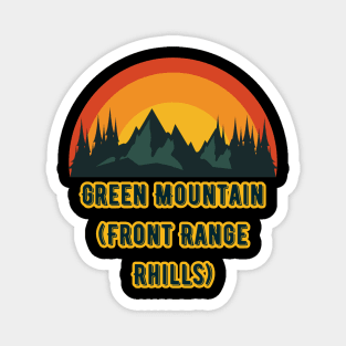 Green Mountain (Front Range Rhills) Magnet