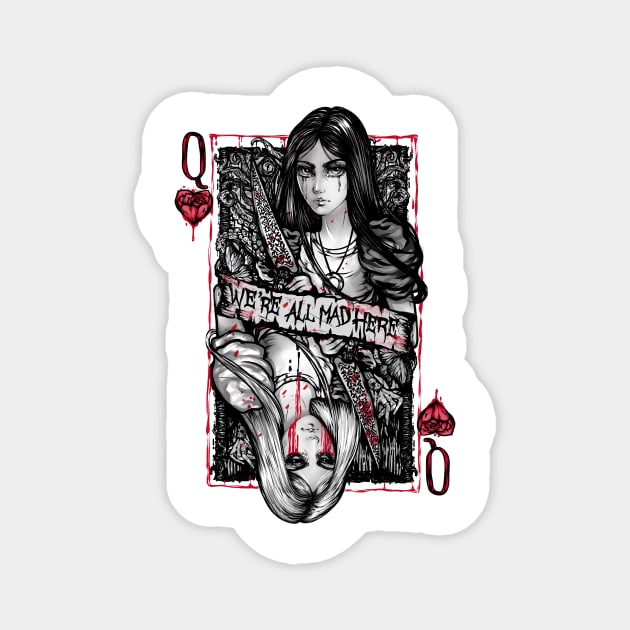 Madness Wonderland Magnet by princesslestat