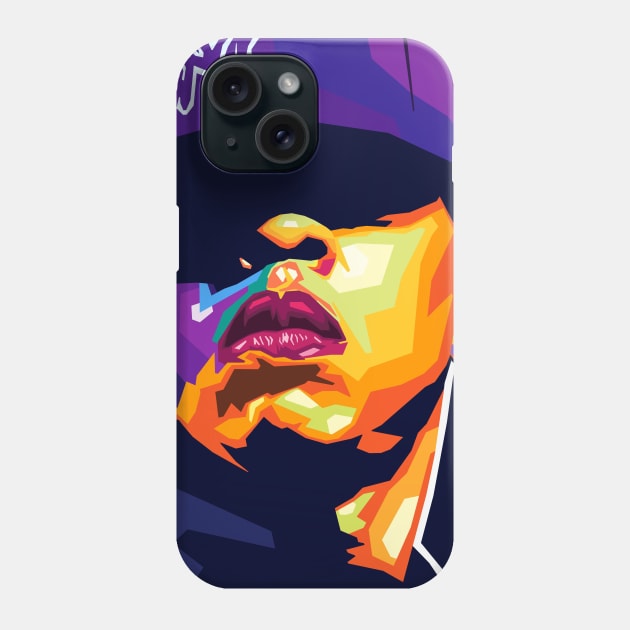 Jay Z Phone Case by Zet Art