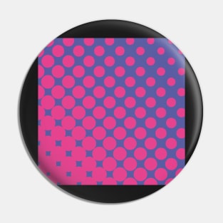 Dotty Halftone Pattern Pin