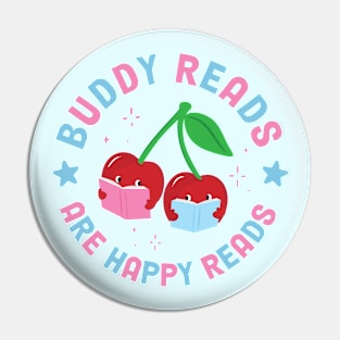 buddy reads are happy reads Pin