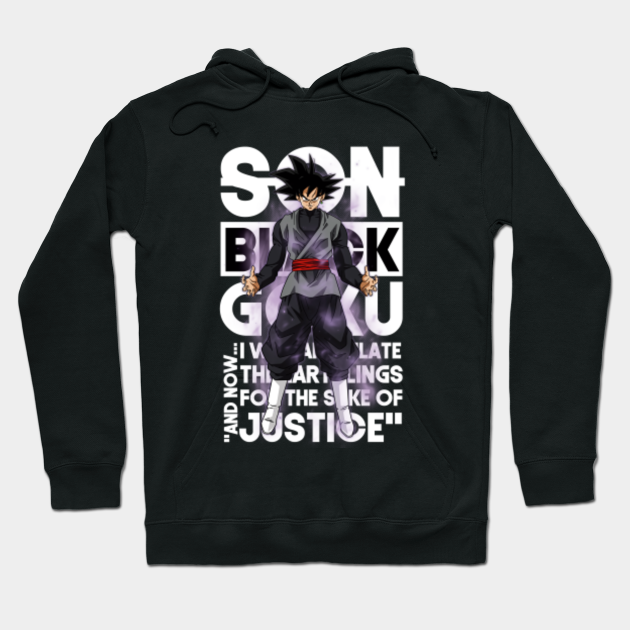 black goku sweater