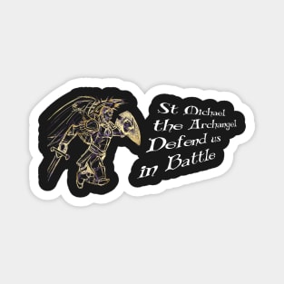 St Michael the Archangel Prayer Saint Angel Catholic Prayer 52820 Magnet