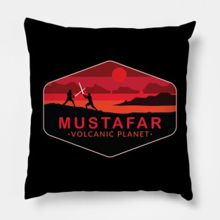 Mustafar volcanic planet Pillow