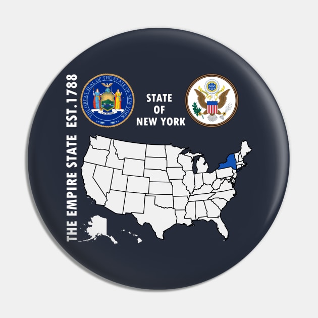 State of New York Pin by NTFGP