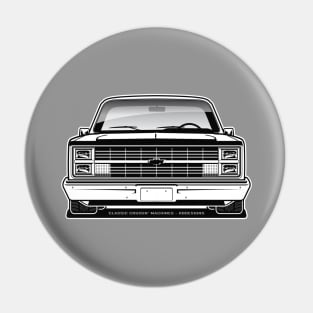 1983-84 Squarebody Chevrolet C10 Blazer Suburban BW Pin