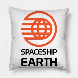 Spaceship Earth T-Shirt Pillow