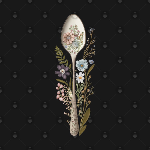 Floral Spoon by Kary Pearson