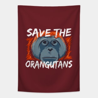 Save the Orangutans - Orangutan Conservation Tapestry