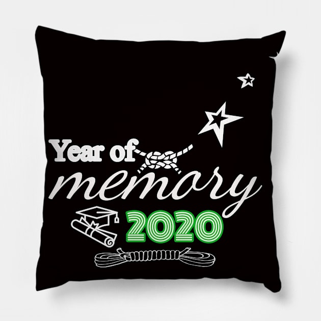 Year of memory 2020 Pillow by Oillybally shop