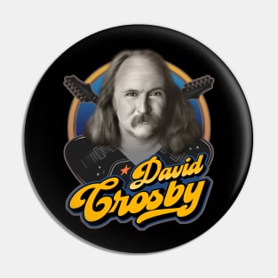 David Crosby Pin