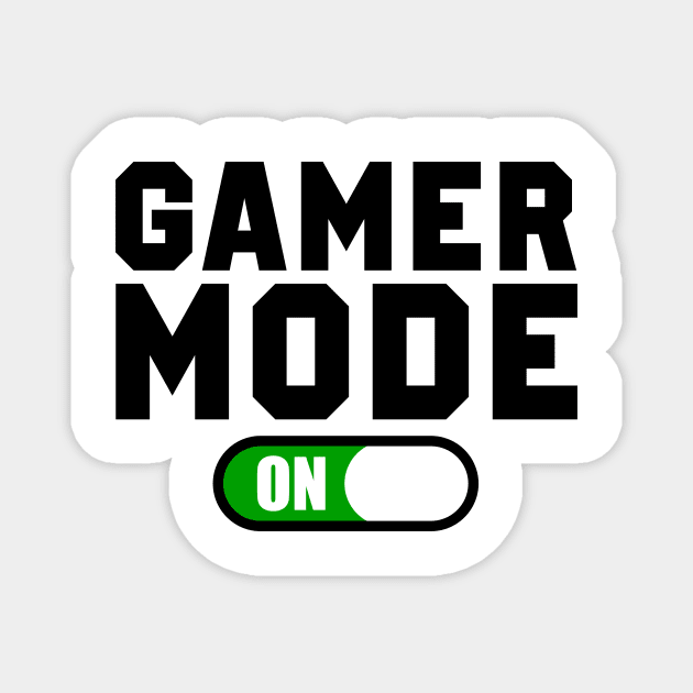 Gamer mode ON Magnet by Lazarino