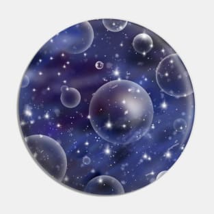 Space Bubbles Pin