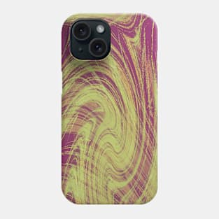 Golde Magenta Wave Abstract Phone Case