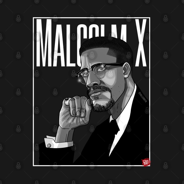 Malcolm X - PB by Vallegrito