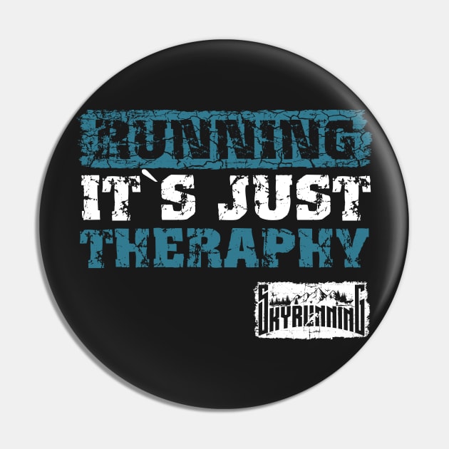 Motivational Skyrunning Trail Running quote, Running it s just therapy Pin by HomeCoquette