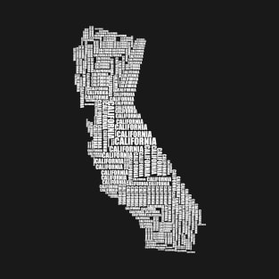 California Map T-Shirt