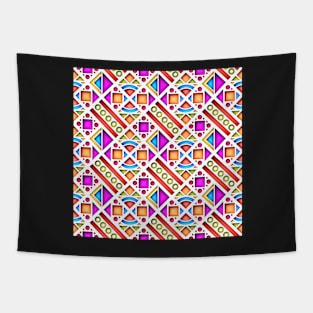 3d Geometric Pattern Tapestry