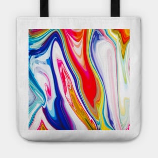 Colorful Marble Inkscape Tote