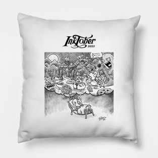 Inktober 2023 Final Pillow