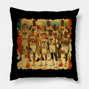 Vintage Dream Team Pillow