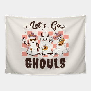 Let's Go Ghouls Tapestry